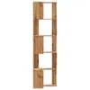 Eck-Bücherregal 5 Böden Artisan-Eiche 50x50x179cm Produktbild-Vorschau 5