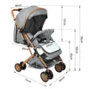 2 in1 Buggy Kinderwagen Kinderbuggy Klein Zusammenklappbar, Produktbild-Vorschau 7