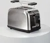 A stainless steel toaster is displayed on a white surface against a white background. Produktbild-Vorschau
