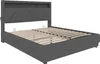 Sweiko Modernes Polsterbett – Kopfteil mit LED und Produktbild-Vorschau 20