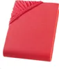 Jersey Spannbettlaken 180x200 - 200x200 cm Rot - 100% Produktbild-Vorschau 6