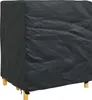 vidaXL Möbelbezug Uni Schwarz 116 x 100 x 120 cm 210D Produktbild-Vorschau 3