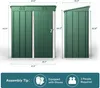 Capanno da giardino in metallo BEALIFE | Capanno per Anteprima dell’immagine prodotto 8
