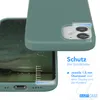 EAZY CASE Silikonhülle für Apple iPhone 12 Mini Silikon Produktbild-Vorschau 3
