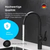 Wasserhahn Küche drehbar Küchenarmatur Edelstahl Produktbild-Vorschau 3