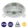 Briloner LED Deckenleuchte 4flg VASO mit 2 Strahlern rund Produktbild-Vorschau 3