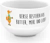 Mr. & Mrs. Panda Schüssel Fuchs Keks - Weiß - Geschenk, Produktbild-Vorschau 1