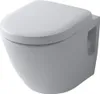 A white wall-mounted toilet against a white background. Anteprima dell’immagine prodotto
