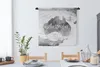 MuchoWow® Wandteppich Wandbehang Australien - Weltkarte - Produktbild-Vorschau 4