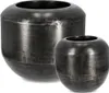 2er Set Topf Nadu 66 x 66 x 54 cm Aluminium Schwarz Produktbild-Vorschau 2