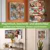 banjado Schlüsselkasten aus Metall, 30x30cm groß mit 32 Produktbild-Vorschau 3
