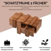 Schatztruhe mit 2 Geheimfächern – Trickkiste aus Holz Produktbild-Vorschau 9