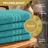 Lavea® 4er Set Handtücher 50x100 cm - Elena, 100% Produktbild-Vorschau 2