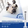 HOMCOM Turmventilator 85° Oszillierender 110cm Produktbild-Vorschau 6