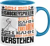 Eishockeyspieler Geschenk Kaffee-Tasse Geschenkidee für Produktbild-Vorschau 1