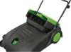 A close-up, angled view of a push sweeper. Náhľad obrázku produktu