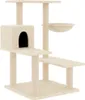 vidaXL Graffiatoio in sisal Grigio chiaro 82,5 cm Anteprima dell’immagine prodotto 10