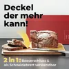 Lumaland Cuisine Brotkasten | Brotdose aus Metall mit Produktbild-Vorschau 3
