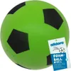 Balle en mousse souple verte au design football - balle Voir les images du produit 9