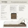 2 hliníková polyratanová lehátka + stůl s ochranným krytem Náhled obrázku produktu 13