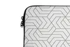 MuchoWow® Laptop Hülle 14 ZollGeometrie - Linie - Schwarz - Produktbild-Vorschau 3