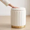 Relaxdays Hocker van fluweel, zitbankje met opbergruimte, Productafbeelding-voorbeeld 6