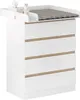 Komoda Kast - Przewijak z 4 szufladami - Komoda dziecięca - Podgląd zdjęcia produktu 4