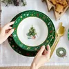 HOMLA Talerz KALVEN głęboki zielony 22 cm Podgląd zdjęcia produktu 2