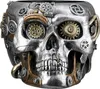 GILDE Übertopf Totenschädel Steampunk Skull planter Produktbild-Vorschau 4