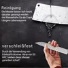 Professionelles Messerset mit Edelstahlblock – 7-teilig – Produktbild-Vorschau 3