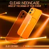 NALIA Étui transparent pour iPhone 12, coloré et Voir les images du produit 2