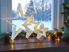 Set di 3 stelle in legno a LED – Decorazioni natalizie in Anteprima dell’immagine prodotto 4