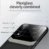 Honor 70 Hülle, TPU Stossfest Anti-rutsch Leder Glas Len Produktbild-Vorschau 3