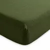 Drap-housse HappyFriday BASIC vert foncé 160 x 200 x 32 cm Voir les images du produit 1