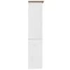vidaXL Knihovna BODO Bílá a hnědá 82x40x173 cm borovicový Náhled obrázku produktu 5