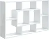Scaffale a parete bianco lucido 85x16x52,5 cm Materiale a Anteprima dell’immagine prodotto 1