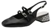 Tamaris Pumps Schwarz mit Blockabsatz, Riemchen und Produktbild-Vorschau 8