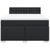 Maison Exclusive - Boxspringbett mit Matratze Schwarz Produktbild-Vorschau 6