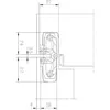 Simonswerk TECTUS TE240 3D unsichtbares Scharnier 155x21 Produktbild-Vorschau 4