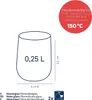 Fontana Bicchieri da acqua 250 ml Set di 2 pezzi Anteprima dell’immagine prodotto 4