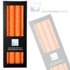 Set de bougies en stéarine - orange Voir les images du produit 7