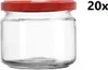 Zavařovací sklenice 330 ml STELLA čirá 20 ks VČETNĚ Náhled obrázku produktu 1