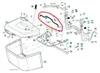 Husqvarna CTH McCulloch Partner Traktorkorb-Siegel ORIGINAL Produktbild-Vorschau 2