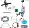 ZipLine - 35,58 m tyrolka dla dzieci i dorosłych - 226,8 kg Podgląd zdjęcia produktu 1