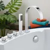 Mucola Wasserhahn Badewannenarmatur HandBraunse Silber5 Produktbild-Vorschau 8