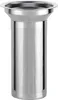 A close-up studio shot of a stainless steel tea infuser. Náhled obrázku produktu