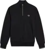 Fred Perry Half Zip Sweatshirt Czarny Podgląd zdjęcia produktu 1
