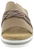 Rieker Damen Pantolette Flechtdetail Plateau Keilabsatz Produktbild-Vorschau 11