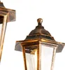 Antike Außenlaterne Gold 3 Flammig IP44 New Haven Produktbild-Vorschau 4