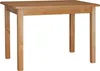 A simple wooden table with four legs on a white background. Anteprima dell’immagine prodotto